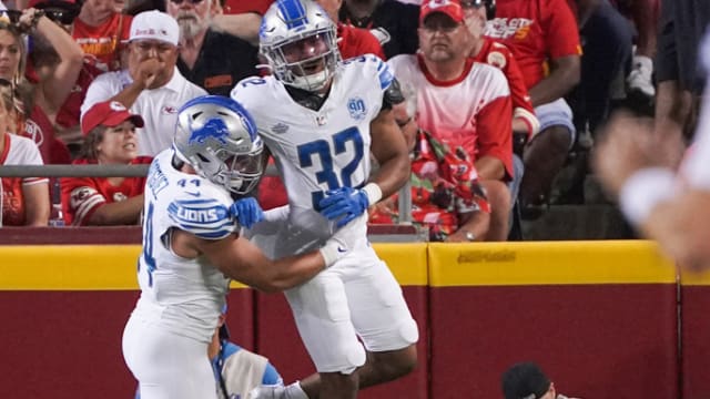 Detroit Lions defensive back Brian Branch
